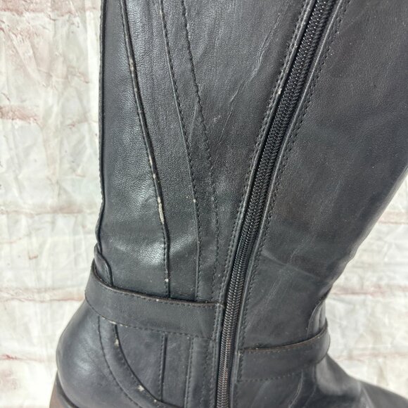 BareTraps Women's 11 M Black Seduce Tall Zip Riding Boots - Picture 12 of 13
